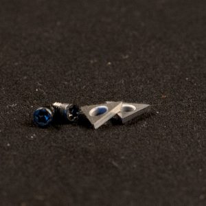Inserted Cutter Head, triangular carbide insert (set of 2)