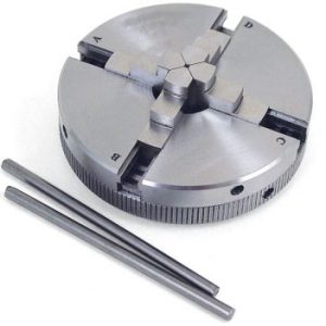 Chuck, 4-jaw self-centering (tommy bar style)   ONLY AVAILABLE WITH ROSE ENGINE PURCHASE